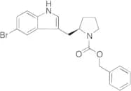 (R)-Benzyl 2-((5-bromo-1H-indol-3-yl)methyl)pyrrolidine-1-carboxylate