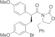 (S)-4-Benzyl-3-[(S)-3-(2-bromo-4-methoxyphenyl)-2-(4-methoxyphenyl)propanoyl]-2-oxazolidinone