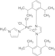 (SP-4-1)-[1,3-Bis[2,6-bis(1-methylethyl)phenyl]-1,3-dihydro-2H-imidazol-2-ylidene]dichloro(1-methy…