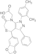 4-(1,3-Benzodioxol-5-yl)-1-(2,4-dimethylphenyl)-1,4,6,7-tetrahydro-7-oxo-3-phenyl-8H-pyrazolo[3,4-…