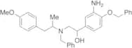 rac N-Benzyl-N-[2-hydroxyl-2-(4-benzyloxy-3-aminophenyl)-ethyl]-3-(4-methoxyphenyl)-2-propylamine-…