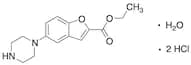 5-(1-Piperazinyl)-2-Benzofurancarboxylic Acid Ethyl Ester Diydrochloride Hydrate
