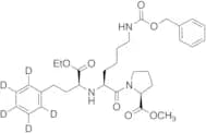 N-Benzyloxycarbonyl (S)-Lisinopril-d5 Ethyl Methyl Diester