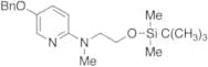 3-Benzyloxy[6-[2-(tert-Butyldimethylsilyloxy)ethyl]methylamino]pyridine