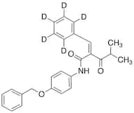 N-4-Benzyloxyphenyl α-Benzilidene-d5 Isobutyrylacetamide