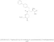 (2R,4S)-5-([1,1'-Biphenyl]-4-yl)-4-(4-ethoxy-4-oxobutanamido)-2-methylpentanoic Acid