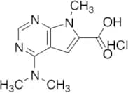 4-(dimethylamino)-7-methyl-7H-pyrrolo[2,3-d]pyrimidine-6-carboxylic acid hydrochloride