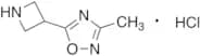 5-(Azetidin-3-yl)-3-methyl-1,2,4-oxadiazole Hydrochloride