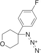 4-Azido-4-(4-fluorophenyl)oxane