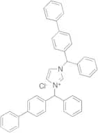 1,3-Bis([1,1’-Biphenyl]-4-ylphenylmethyl)-1H-imidazolium Chloride