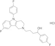 8-Fluoro-α,5-bis(4-fluorophenyl)-1,3,4,5-tetrahydro-2H-pyrido[4,3-b]indole-2-butanol Hydrochloride