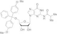 5'-O-[Bis(4-methoxyphenyl)phenylmethyl]-N-(2-methyl-1-oxopropyl)-guanosine