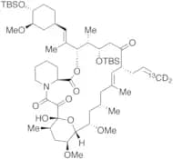 24,32-Bis-O-(tert-butyldimethylsilyl)-FK-506-13C, D2 (Major)