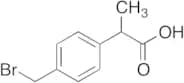 2-[4-(Bromomethyl)phenyl]propionic Acid