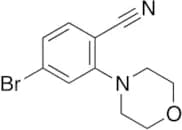 4-Bromo-2-(morpholin-4-yl)benzonitrile