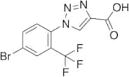 1-[4-Bromo-2-(trifluoromethyl)phenyl]-1H-1,2,3-triazole-4-carboxylic Acid