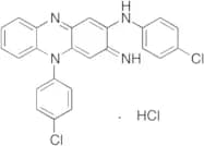 N,5-Bis(4-chlorophenyl)-3,5-dihydro-3-imino-2-phenazinamine Hydrochloride