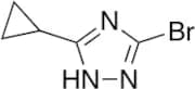 5-Bromo-3-cyclopropyl-1H-1,2,4-triazole
