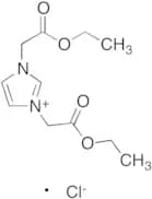 1,3-Bis(2-ethoxy-2-oxoethyl)-1H-imidazolium Chloride
