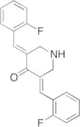 3,5-Bis[(2-fluorophenyl)methylene]-4-piperidinone