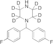 1-Bis(4-fluorophenyl)methyl Piperazine-d8