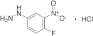 (4-Fluoro-3-nitrophenyl)hydrazine Hydrochloride