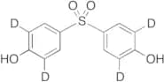 Bis(4-hydroxyphenyl) Sulfone (d4 major)