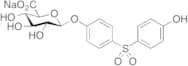 Bis(4-hydroxyphenyl) Sulfone O-β-D-Glucuronide Sodium Salt