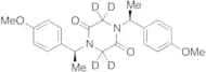 1,4-Bis[(1S)-1-(4-methoxyphenyl)ethyl]-2,5-piperazinedione-d4