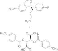 (2S,3S)-2,3-Bis[(4-methylbenzoyl)oxy]-butanedioic Acid with (1R)-1-(3-Aminopropyl)-1-(4-fluorophen…
