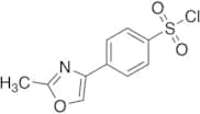 4-(2-Methyl-1,3-oxazol-4-yl)benzene-1-sulfonyl Chloride