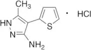 5-Methyl-4-(thiophen-2-yl)-1H-pyrazol-3-amine Hydrochloride