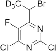4-(1-Bromoethyl)-2,6-dichloro-5-fluoropyrimidine-d3