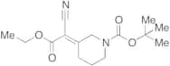 N-Boc-3-(1-cyano-2-ethoxy-2-oxoethylidene)-1-piperidine