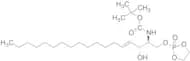 tert-Butyl ((2S,3R,E)-3-hydroxy-1-((2-oxido-1,3,2-dioxaphospholan-2-yl)oxy)octadec-4-en-2-yl)carba…