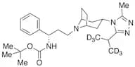 N-Boc-(1S)-3-[3-(3-(isopropyl-d6)-5-methyl-4H-1,2,4-triazol-4-yl)-exo-8-azabicyclo[3.2.1]oct-8-yl]…
