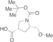 (3S,5S)-1-Boc-5-(methoxymethyl)pyrrolidine-3-carboxylic Acid