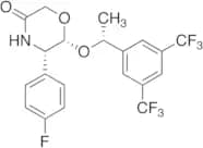 (5S,6R)-6-[(1R)-1-[3,5-Bis(trifluoromethyl)phenyl]ethoxy]-5-(4-fluorophenyl)-3-morpholinone [Aprep…