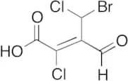 (2E)-4-Bromo-2,4-dichloro-3-formyl-2-butenoic Acid