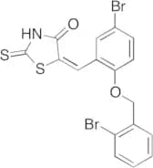 5-[[5-Bromo-2-[(2-bromophenyl)methoxy]phenyl]methylene]-2-thioxo-4-thiazolidinone