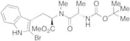 2-Bromo-N-[N-[(1,1-dimethylethoxy)carbonyl]-L-alanyl]-N-methyl-D-tryptophan Methyl Ester
