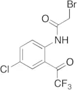 2-Bromo-N-[4-chloro-2-(trifluoroacetyl)phenyl]acetamide