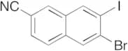 6-Bromo-7-iodo-2-naphthalenecarbonitrile