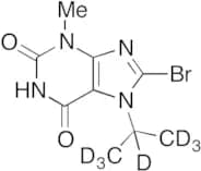 8-Bromo-3,7-dihydro-3-methyl-7-(1-methylethyl)-1H-purine-2,6-dione-d7