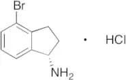(1S)-4-Bromo-2,3-dihydro-1H-inden-1-amine Hydrochloride