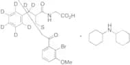 S-[2-(2-Bromo-3-methoxyphenyl)-2-oxoethyl] Thiorphan Dicyclohexylamine Salt-d7