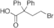 4-Bromo-2,2-diphenylbutyric Acid