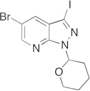 5-Bromo-3-iodo-1-(tetrahydro-2H-pyran-2-yl)-1H-pyrazolo[3,4-b]pyridine