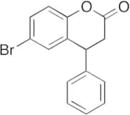6-Bromo-3,4-dihydro-4-phenyl-2H-1-benzopyran-2-one