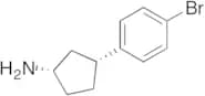 (1S,3R)-3-(4-Bromophenyl)cyclopentanamine